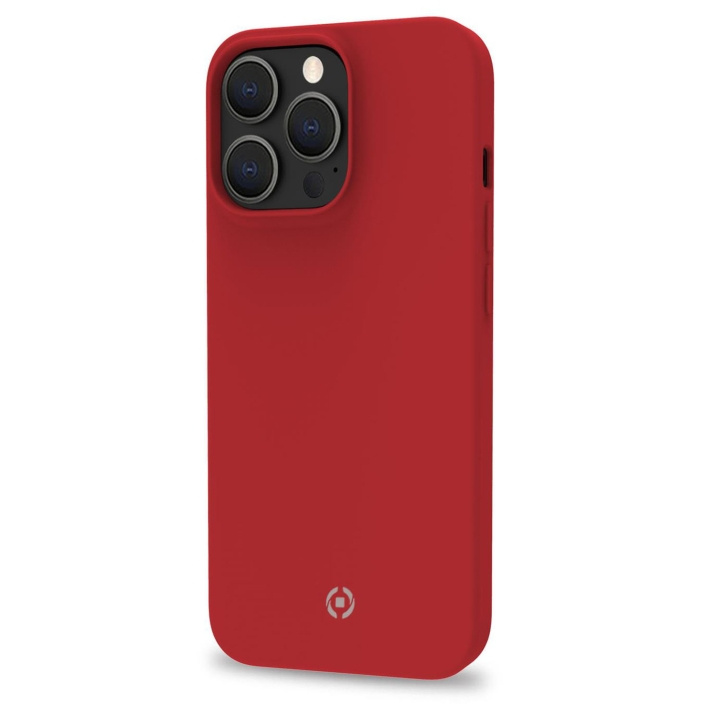 Celly Cromo Soft rubber case iPhone 14 Pro, Röd i gruppen SMARTPHONE & SURFPLATTOR / Mobilskydd / Apple / iPhone 14 hos TP E-commerce Nordic AB (C12978)