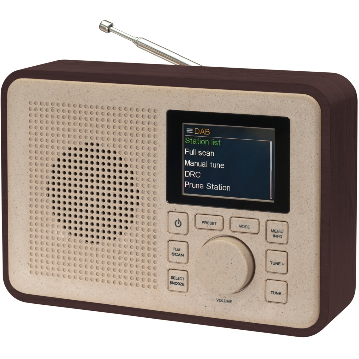 Denver DAB+&FM-Radio Delvis gjord av Bioplast i gruppen HEMELEKTRONIK / Ljud & Bild / Hemmabio, HiFi & Bärbart / Radio & Väckarklockor / Radio hos TP E-commerce Nordic AB (C12979)