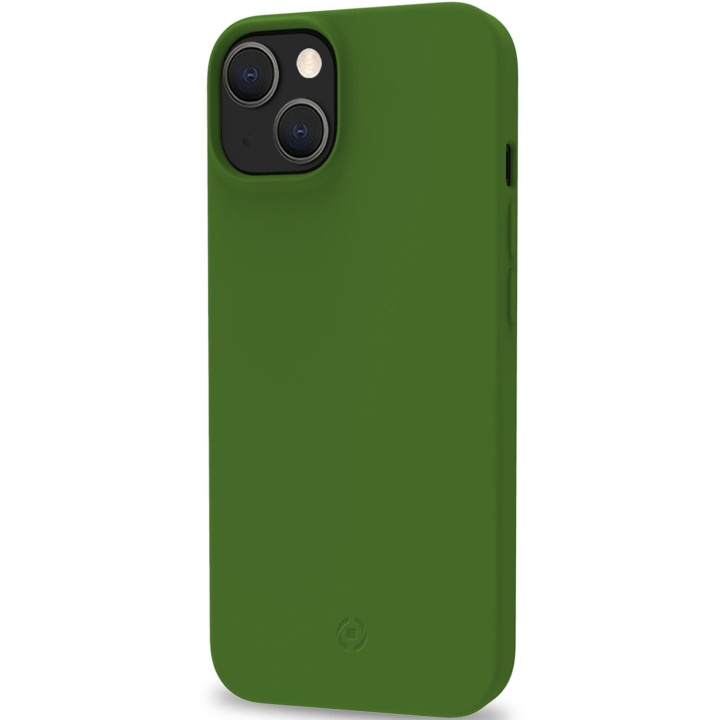 Celly Planet Soft TPU-Cover GRS iPhone 14, Grön i gruppen SMARTPHONE & SURFPLATTOR / Mobilskydd / Apple / iPhone 14 hos TP E-commerce Nordic AB (C12992)