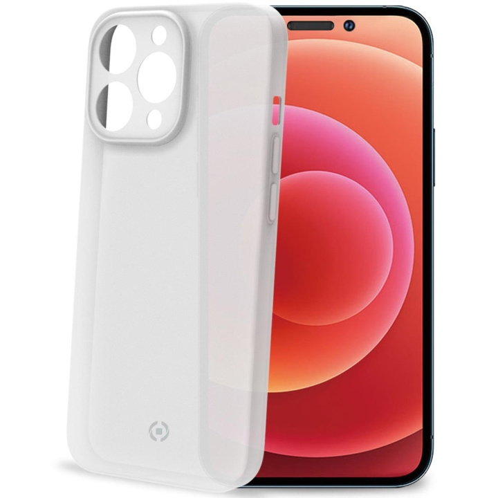 Celly SPACE Super Thin Case iPhone 14 Pro Vit i gruppen SMARTPHONE & SURFPLATTOR / Mobilskydd / Apple / iPhone 14 hos TP E-commerce Nordic AB (C12997)