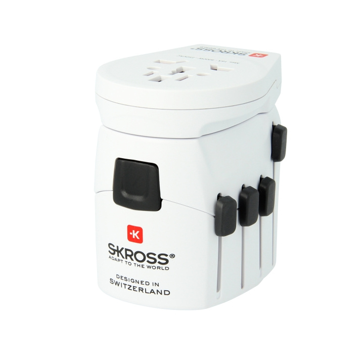 SKROSS World Adapter PRO World USB i gruppen HEM, HUSHÅLL & TRÄDGÅRD / El & Belysning / Reseadaptrar hos TP E-commerce Nordic AB (C13015)