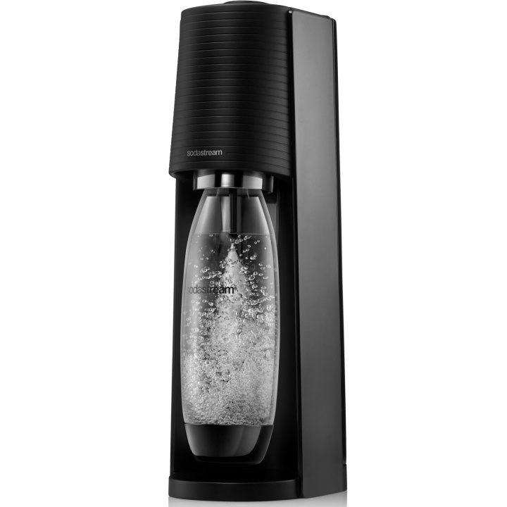 SodaStream Kolsyremaskin TERRA Black i gruppen HEM, HUSHÅLL & TRÄDGÅRD / Hushållsmaskiner / Vatten & Juice / Kolsyremaskiner / Kolsyremaskiner hos TP E-commerce Nordic AB (C13018)