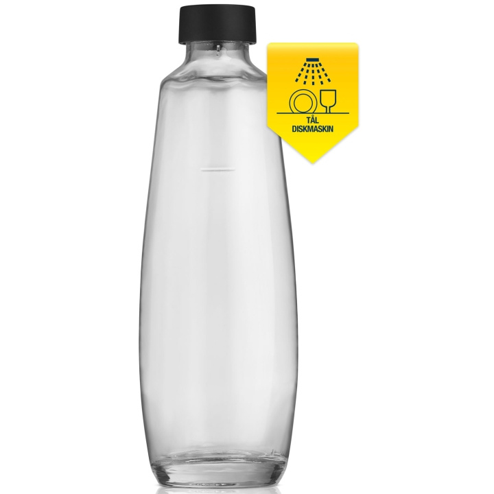 SodaStream 1x1L Glaskaraff DUO i gruppen HEM, HUSHÅLL & TRÄDGÅRD / Hushållsmaskiner / Vatten & Juice / Kolsyremaskiner / Tillbehör hos TP E-commerce Nordic AB (C13022)