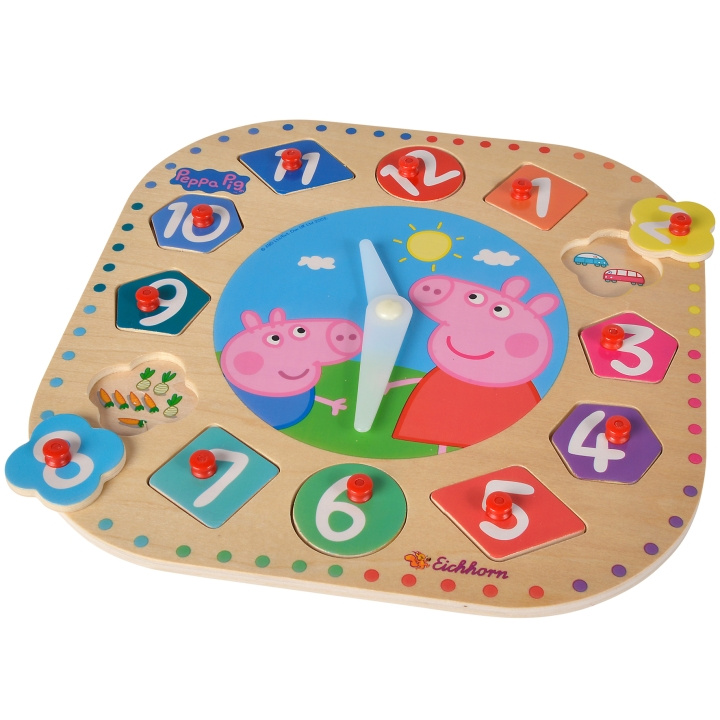 Simba Toys Greta Gris Pusselklocka i gruppen LEKSAKER, BARN- & BABYPRODUKTER / Leksaker / Barnpussel hos TP E-commerce Nordic AB (C13033)