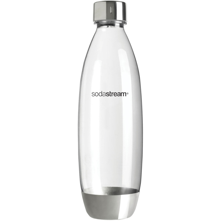 SodaStream 1x1L Fuse metal flaska i gruppen HEM, HUSHÅLL & TRÄDGÅRD / Hushållsmaskiner / Vatten & Juice / Kolsyremaskiner / Tillbehör hos TP E-commerce Nordic AB (C13055)