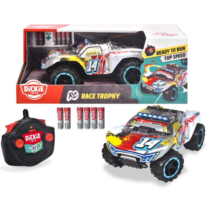 Dickie RC Race Trophy, RTR i gruppen LEKSAKER, BARN- & BABYPRODUKTER / Radiostyrt / Radiostyrda bilar hos TP E-commerce Nordic AB (C13059)