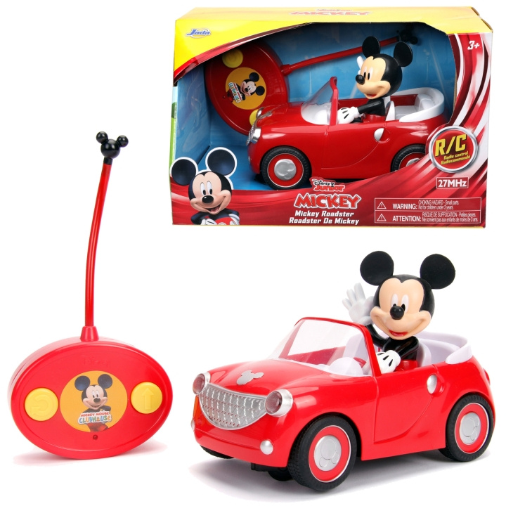 Jada Toys RC Mickie Roadster i gruppen LEKSAKER, BARN- & BABYPRODUKTER / Radiostyrt / Radiostyrda bilar hos TP E-commerce Nordic AB (C13081)