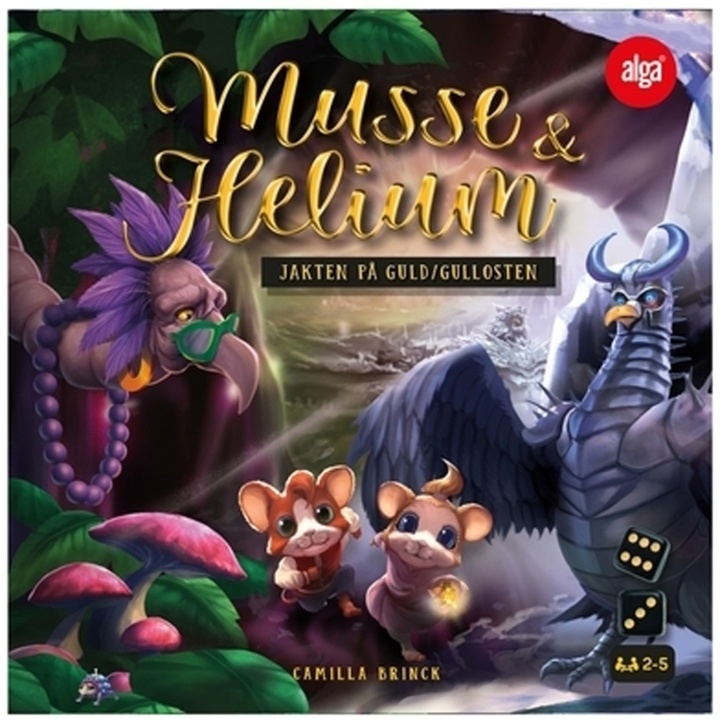 Alga Jakten på guld/gullosten-Musse & Helium i gruppen LEKSAKER, BARN- & BABYPRODUKTER / Spel / Sällskapsspel hos TP E-commerce Nordic AB (C13093)