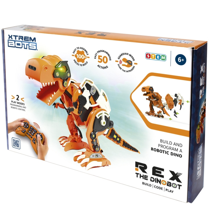 Xtreme Bots REX Robotdinosaurie i gruppen LEKSAKER, BARN- & BABYPRODUKTER / Leksaker / Leksaker hos TP E-commerce Nordic AB (C13097)