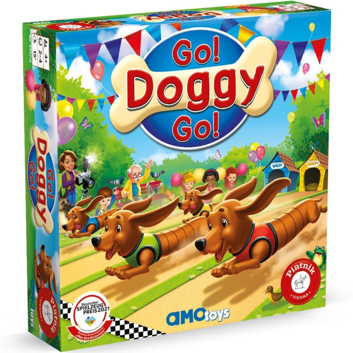 Games Go Doggy Go i gruppen LEKSAKER, BARN- & BABYPRODUKTER / Spel / Sällskapsspel hos TP E-commerce Nordic AB (C13099)