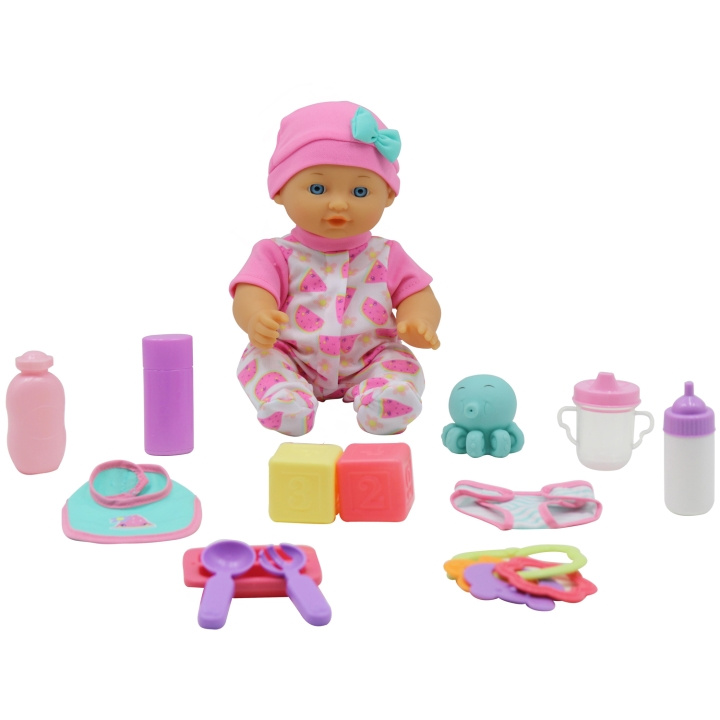 Happy Friend Baby Doll Start Set i gruppen LEKSAKER, BARN- & BABYPRODUKTER / Leksaker / Dockor & Tillbehör hos TP E-commerce Nordic AB (C13104)