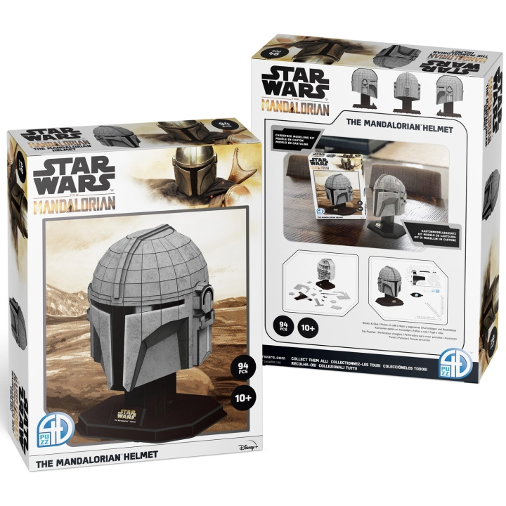 Star Wars Mandalorian Hjälm 3D Pussel 135 pcs i gruppen LEKSAKER, BARN- & BABYPRODUKTER / Leksaker / Pussel hos TP E-commerce Nordic AB (C13112)