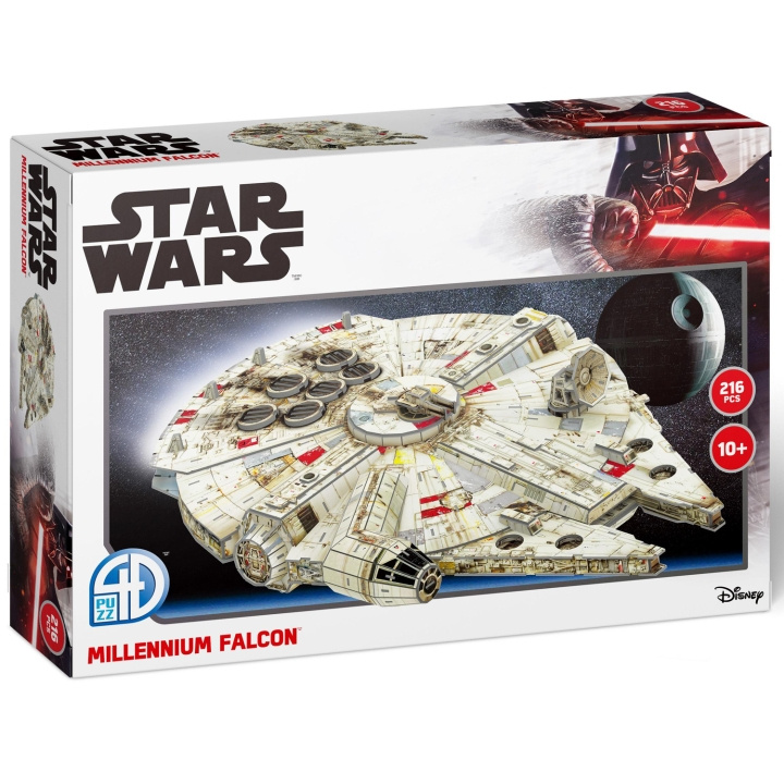 Star Wars Millennium Falcon 3D Pussel 216 pcs i gruppen LEKSAKER, BARN- & BABYPRODUKTER / Leksaker / Pussel hos TP E-commerce Nordic AB (C13113)