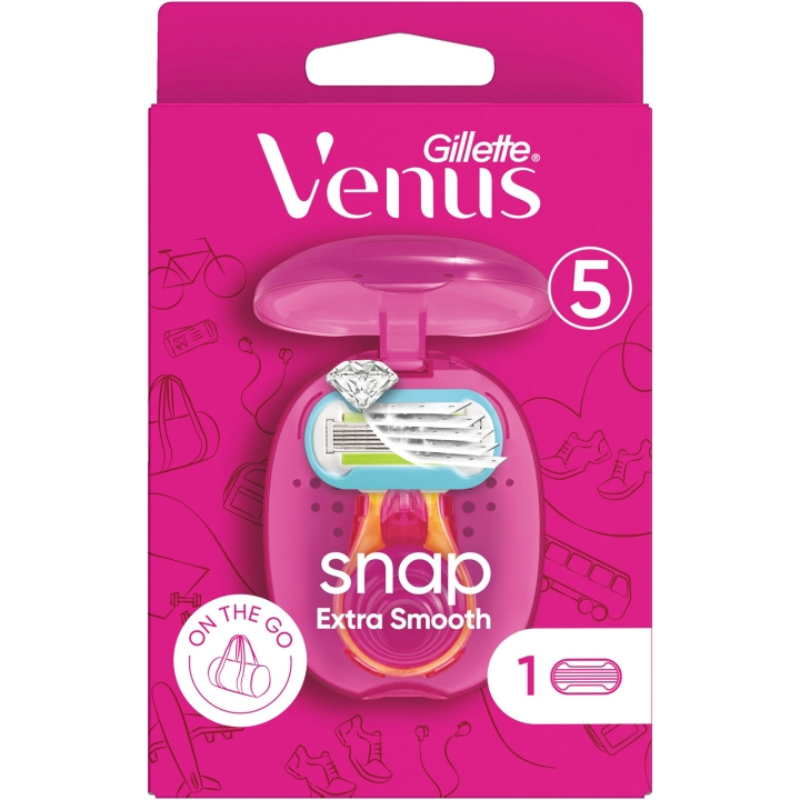 Gillette Venus Rakhyvel Extra Smooth Snap 1st rakblad i gruppen SKÖNHET & HÄLSA / Hår & Styling / Rakning & Trimning / Rakhyvlar & Tillbehör hos TP E-commerce Nordic AB (C13147)