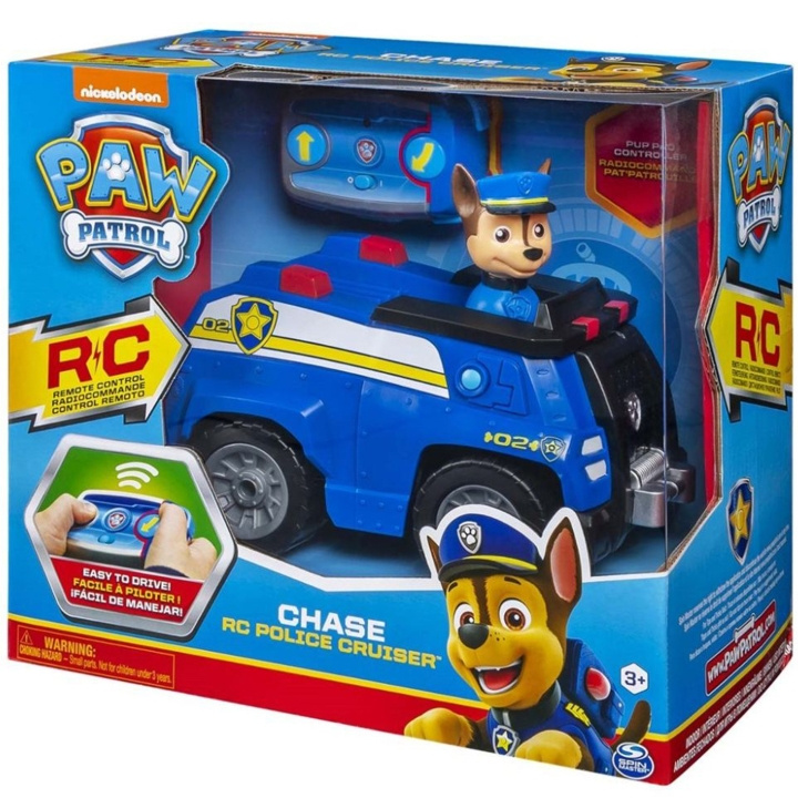 Paw Patrol Chase RC Cruiser i gruppen LEKSAKER, BARN- & BABYPRODUKTER / Radiostyrt / Radiostyrda bilar hos TP E-commerce Nordic AB (C13154)