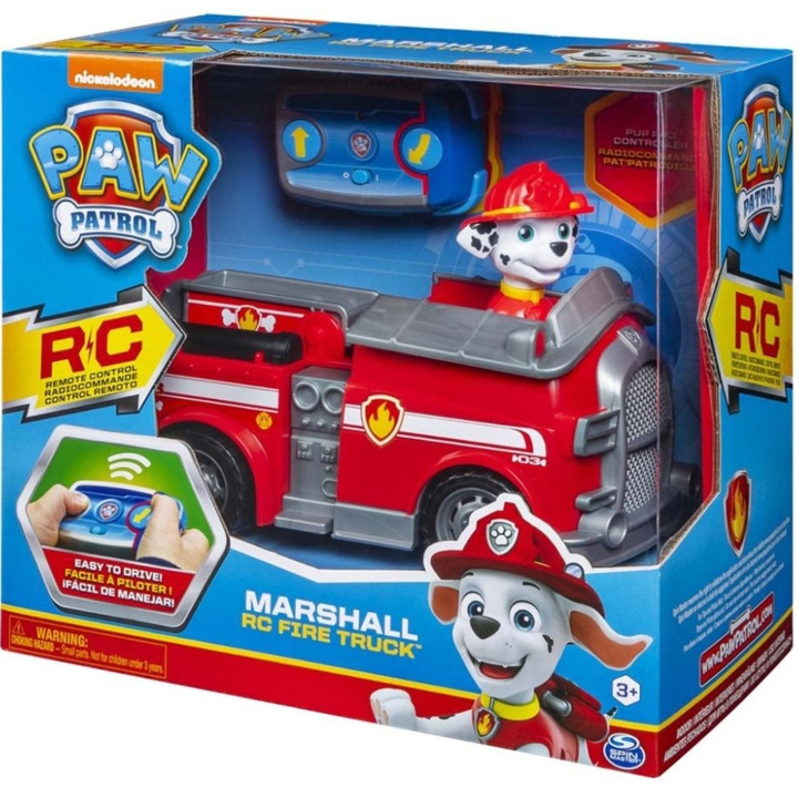 Paw Patrol Marshall RC Firetruck i gruppen LEKSAKER, BARN- & BABYPRODUKTER / Radiostyrt / Radiostyrda bilar hos TP E-commerce Nordic AB (C13155)