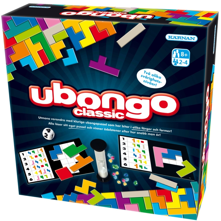 Kärnan Ubongo Classic i gruppen LEKSAKER, BARN- & BABYPRODUKTER / Spel / Sällskapsspel hos TP E-commerce Nordic AB (C13167)