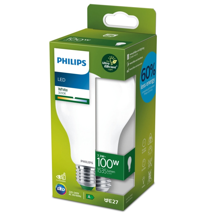 Philips LED E27 Normal 100W Fr 1535lm Energiklass A i gruppen HEMELEKTRONIK / Belysning / LED-lampor hos TP E-commerce Nordic AB (C13216)