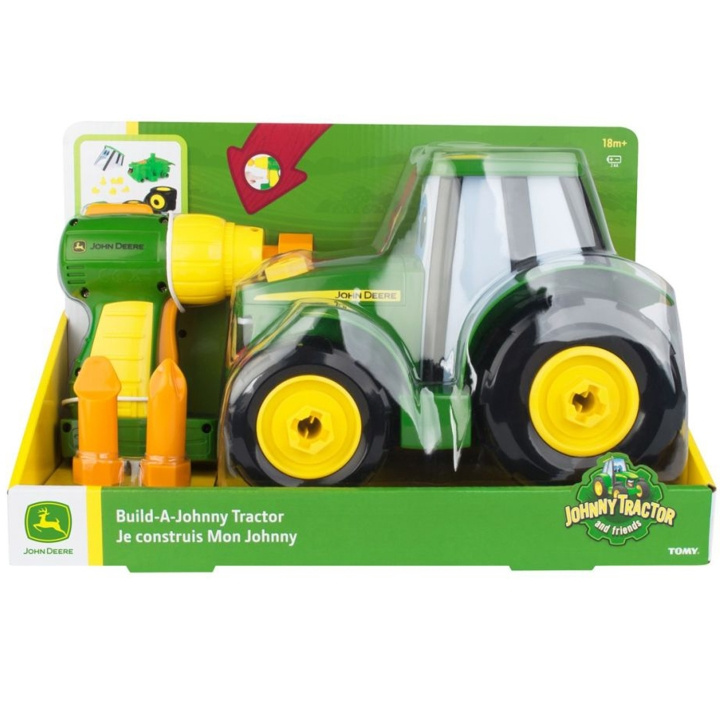 Meccano John Deere Build A Johnny Tractor i gruppen LEKSAKER, BARN- & BABYPRODUKTER / Leksaker / Leksaksbilar & andra fordon hos TP E-commerce Nordic AB (C13220)