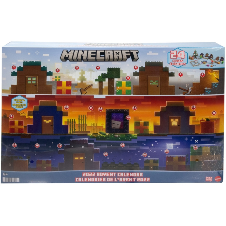 Minecraft Minecraft Mob Head Minis Adventskalender i gruppen LEKSAKER, BARN- & BABYPRODUKTER / Leksaker / Adventskalendrar hos TP E-commerce Nordic AB (C13233)