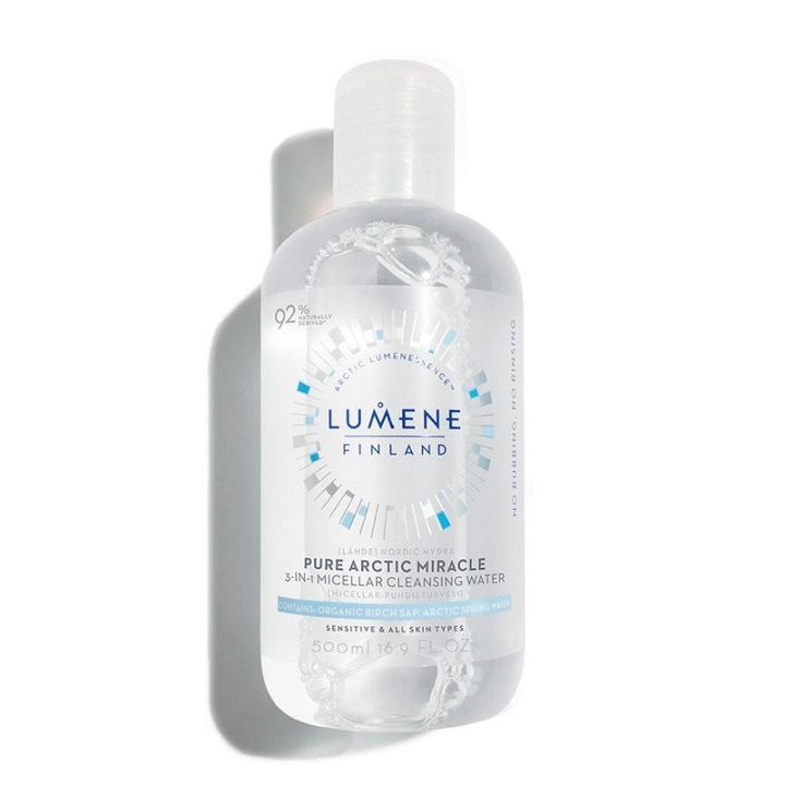 Lumene Pure Arctic Miracle 3-In-1 Cleansing Water 500ml i gruppen SKÖNHET & HÄLSA / Hudvård / Ansiktsvård / Rengöring hos TP E-commerce Nordic AB (C13268)