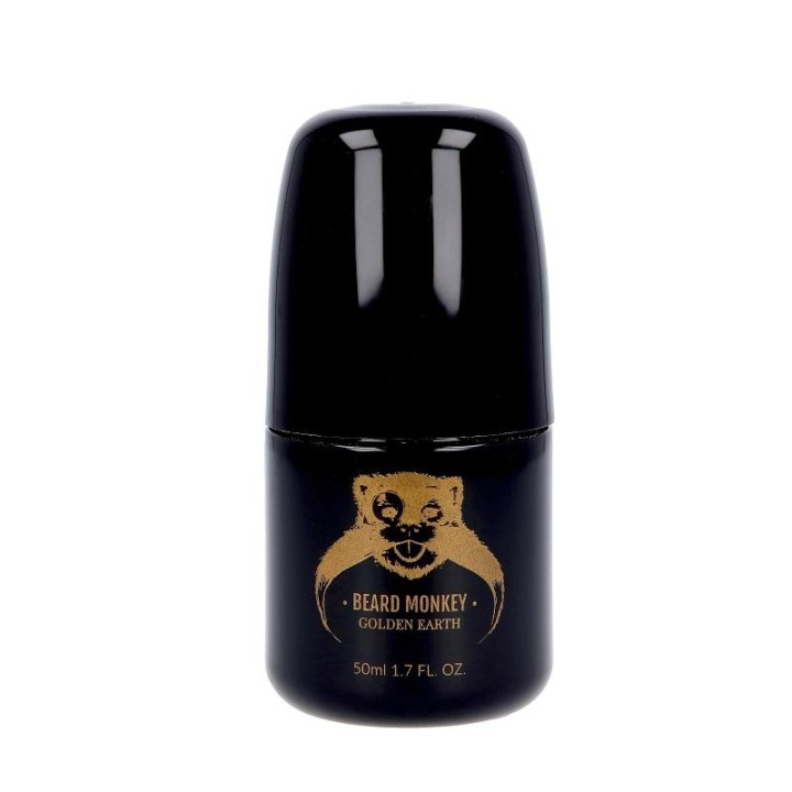 Beard Monkey Golden Earth Deo Roll-On 50ml i gruppen SKÖNHET & HÄLSA / Doft & Parfym / Deodorant / Deo för honom hos TP E-commerce Nordic AB (C13283)