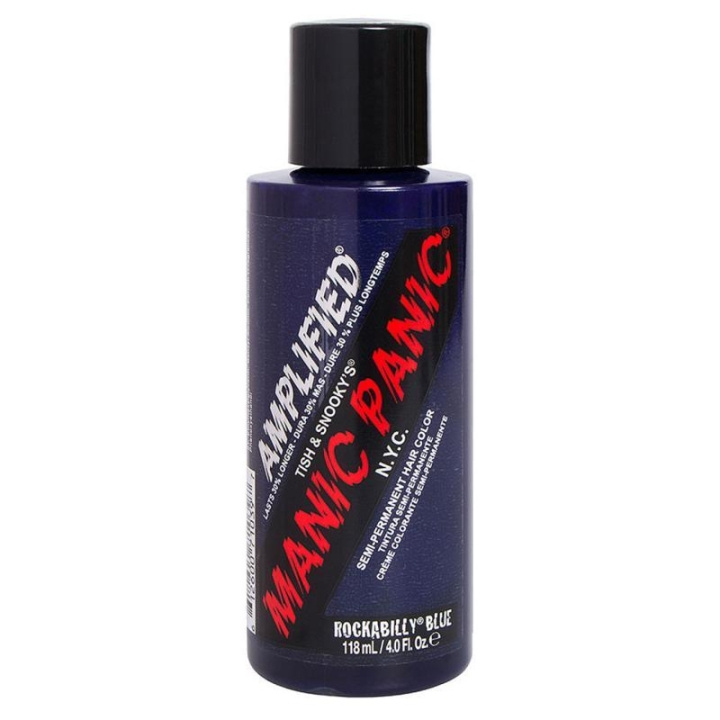 Manic Panic Amplified Rockabilly Blue i gruppen SKÖNHET & HÄLSA / Hår & Styling / Hårvårdsprodukter / Hårfärg / Hårfärg & Färgbomb hos TP E-commerce Nordic AB (C13302)