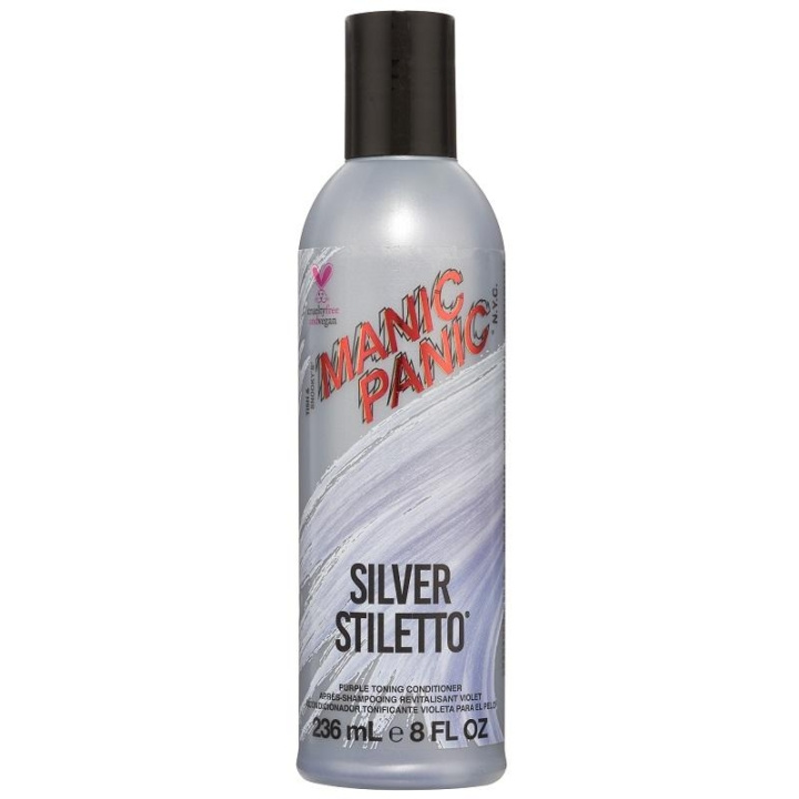 Manic Panic Silver Stiletto Conditioner 236ml i gruppen SKÖNHET & HÄLSA / Hår & Styling / Hårvårdsprodukter / Hårfärg / Silverbalsam hos TP E-commerce Nordic AB (C13304)