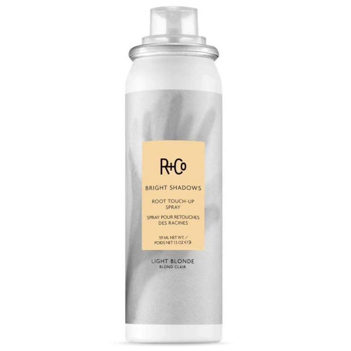 R+Co Bright Shadows Root Touch-Up Spray Light Blonde 59ml i gruppen SKÖNHET & HÄLSA / Hår & Styling / Hårstylingprodukter / Volympulver hos TP E-commerce Nordic AB (C13344)