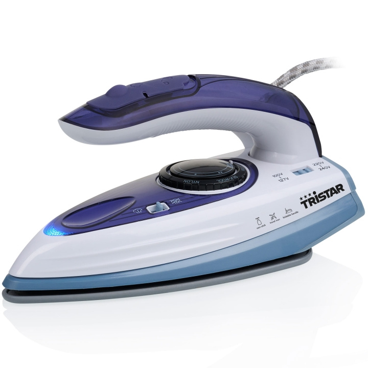 Tristar Resestrykjärn Vikbart 1000Watt i gruppen HEM, HUSHÅLL & TRÄDGÅRD / Klädvård / Strykjärn hos TP E-commerce Nordic AB (C13594)