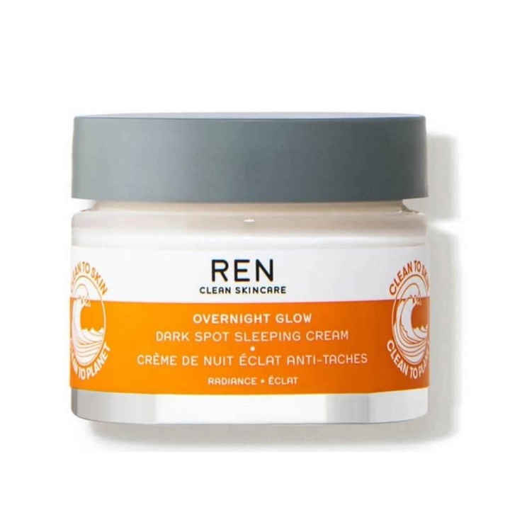 REN Overnight Glow Dark Spot Sleeping Cream 50ml i gruppen SKÖNHET & HÄLSA / Hudvård / Ansiktsvård / Rengöring hos TP E-commerce Nordic AB (C13759)