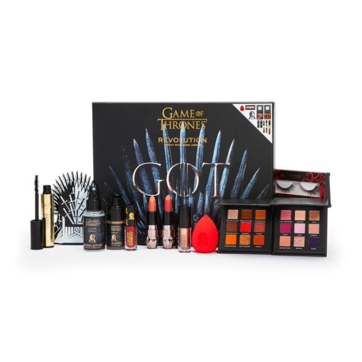 Makeup Revolution X Game Of Thrones 12 Days Advent Calendar i gruppen SKÖNHET & HÄLSA / Makeup / Verktyg & Sminkset / Sminkset hos TP E-commerce Nordic AB (C13792)