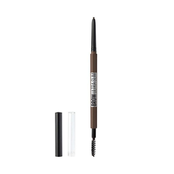 Maybelline Brow Ultra Slim Pencil - 05 Deep Brown i gruppen SKÖNHET & HÄLSA / Makeup / Ögon & Ögonbryn / Ögonbrynspenna hos TP E-commerce Nordic AB (C13793)