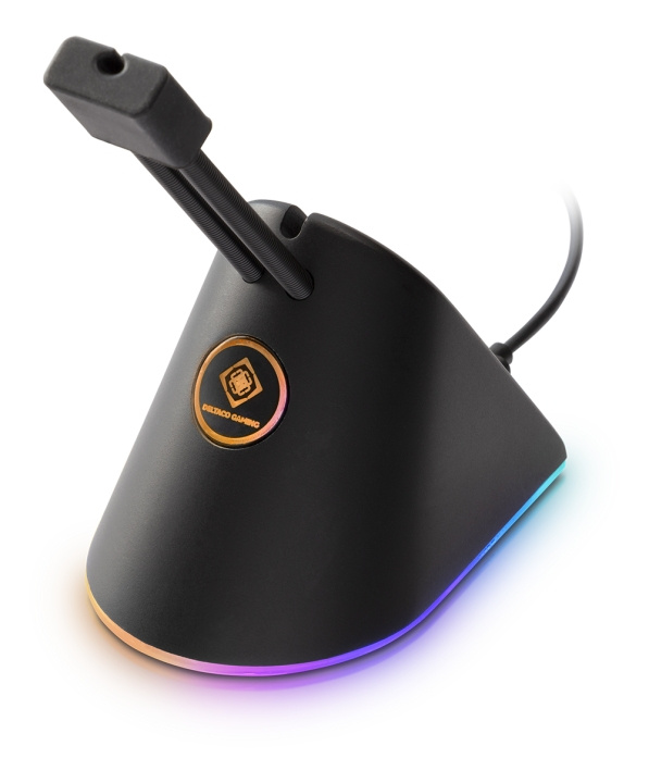 deltaco_gaming Mouse Bungee, svart/RGB i gruppen DATORER & KRINGUTRUSTNING / Möss & Tangentbord / Möss / Gaming hos TP E-commerce Nordic AB (C13800)