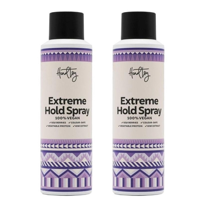 Headtoy 2-pack Headtoy Extreme Hold Spray 200ml i gruppen SKÖNHET & HÄLSA / Hår & Styling / Hårstylingprodukter / Hårspray hos TP E-commerce Nordic AB (C13869)