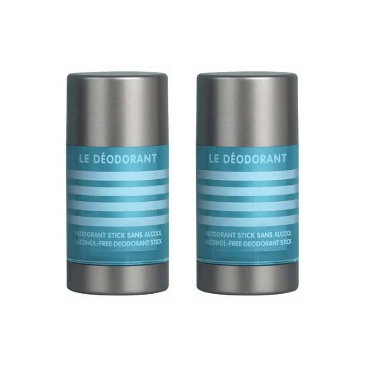 Jean Paul Gaultier 2-pack Jean Paul Gaultier Le Male Deostick 75ml i gruppen SKÖNHET & HÄLSA / Doft & Parfym / Deodorant / Deo för honom hos TP E-commerce Nordic AB (C13879)