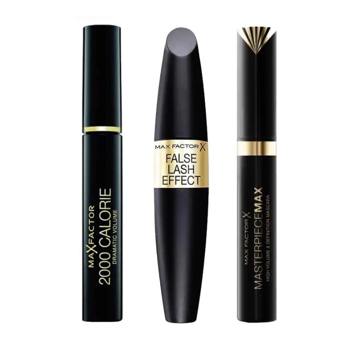 Max Factor 3-pack Mascara Mix 2000 Calorie + False Lash Effect + Masterpiece Max i gruppen SKÖNHET & HÄLSA / Makeup / Ögon & Ögonbryn / Mascara hos TP E-commerce Nordic AB (C13886)