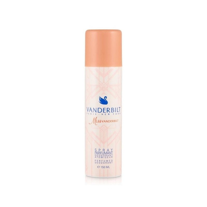Gloria Vanderbilt Miss Vanderbilt Deo Spray 150ml i gruppen SKÖNHET & HÄLSA / Doft & Parfym / Parfym / Parfym för henne hos TP E-commerce Nordic AB (C13900)