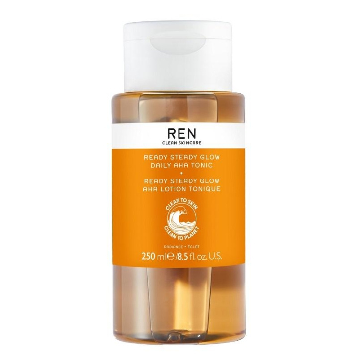 REN Radiance Skincare Ready Steady Glow Daily Aha Tonic 250ml