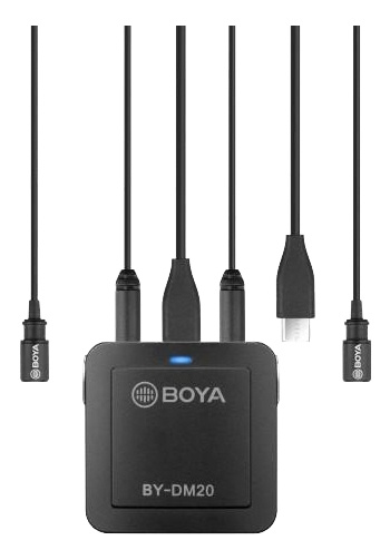 BOYA Mixer and microphone for smartphones i gruppen HEMELEKTRONIK / Ljud & Bild / Handhållna mikrofoner hos TP E-commerce Nordic AB (C13938)