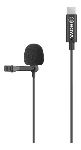 BOYA Lavalier Microphone for Android device i gruppen HEMELEKTRONIK / Ljud & Bild / Handhållna mikrofoner hos TP E-commerce Nordic AB (C13942)