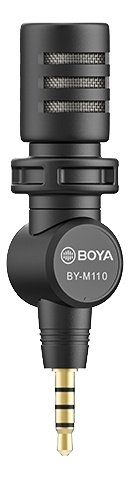 BOYA Plug-in and play mic (3.5mm) i gruppen HEMELEKTRONIK / Ljud & Bild / Handhållna mikrofoner hos TP E-commerce Nordic AB (C13990)