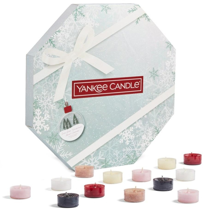 Yankee Candle Adventskalender Advent Wreath Snow Globe Wonderland i gruppen SKÖNHET & HÄLSA / Doft & Parfym / Övrig doft / Doftljus hos TP E-commerce Nordic AB (C14031)