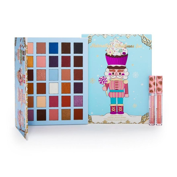 Makeup Revolution I Heart Revolution Christmas Nutcracker Makeup Set i gruppen SKÖNHET & HÄLSA / Makeup / Verktyg & Sminkset / Sminkset hos TP E-commerce Nordic AB (C14049)