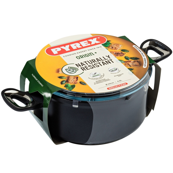 Pyrex Gryta 4,9L MED LOCK ORIGIN+ i gruppen HEM, HUSHÅLL & TRÄDGÅRD / Köksredskap / Grytor & Kastruller hos TP E-commerce Nordic AB (C14087)