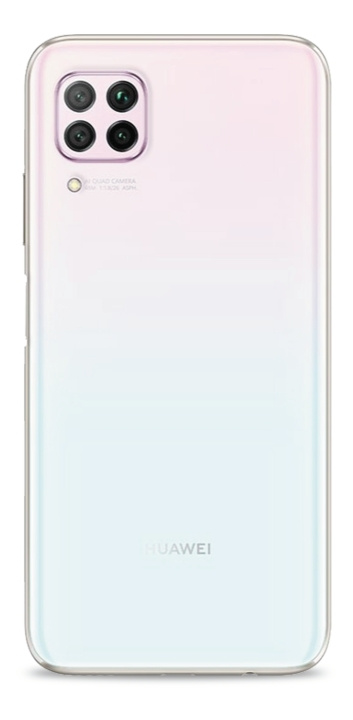 Huawei P40 Lite, 0.3 Nude, transparent i gruppen SMARTPHONE & SURFPLATTOR / Mobilskydd / Huawei/Honor hos TP E-commerce Nordic AB (C14197)