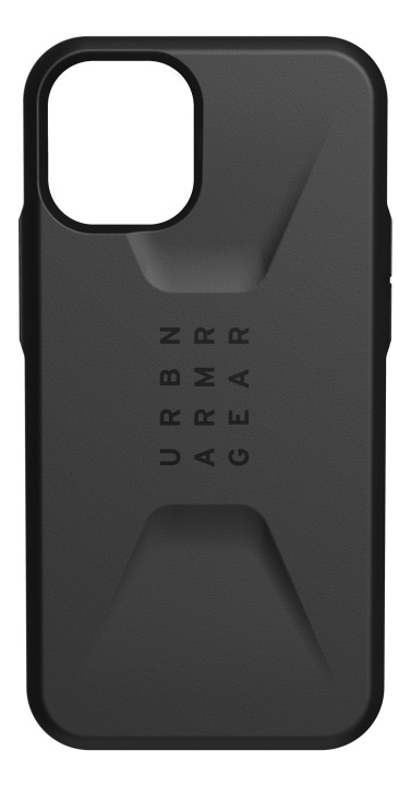 urbanarmorgear iPhone 12 Mini Civilian Cover, black i gruppen SMARTPHONE & SURFPLATTOR / Mobilskydd / Apple / iPhone 12 Mini / Skal hos TP E-commerce Nordic AB (C14336)