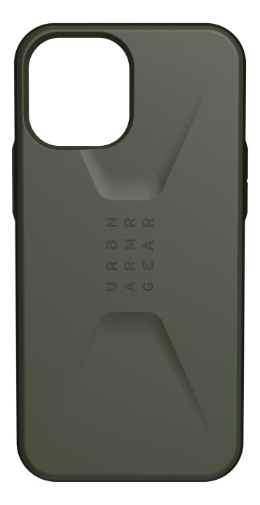 UAG iPhone 12 Pro Max Civilian Cover Olive i gruppen SMARTPHONE & SURFPLATTOR / Mobilskydd / Apple / iPhone 12 Pro Max hos TP E-commerce Nordic AB (C14342)