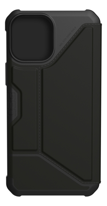 UAG iPhone 12 Pro Max Metropolis Wallet Black PU i gruppen SMARTPHONE & SURFPLATTOR / Mobilskydd / Apple / iPhone 12 Pro Max hos TP E-commerce Nordic AB (C14344)