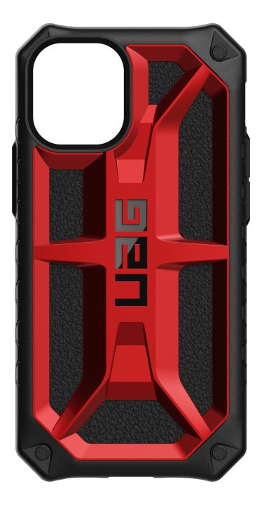 UAG iPhone 12 Mini Monarch Cover Crimson i gruppen SMARTPHONE & SURFPLATTOR / Mobilskydd / Apple / iPhone 12 Mini / Skal hos TP E-commerce Nordic AB (C14351)